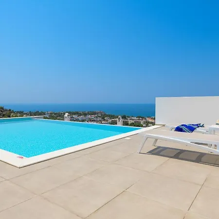 Willa Allegra With Pool In Pefkos, Lindos Area
