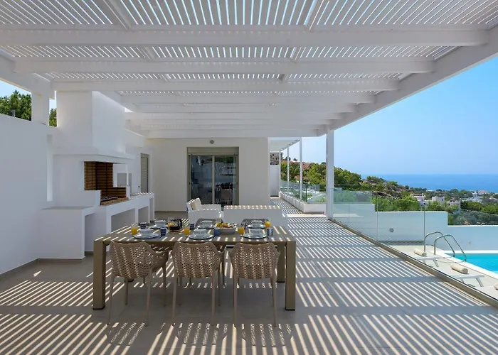 Villa Allegra With Pool In Pefkos, Lindos Area *