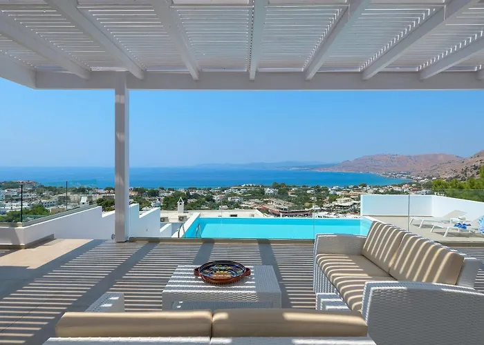 Allegra With Pool In Pefkos, Lindos Area Vila *