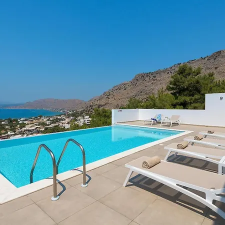 Allegra With Pool In Pefkos, Lindos Area 别墅 *